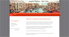 Desktop Screenshot of angelospizza1958.com